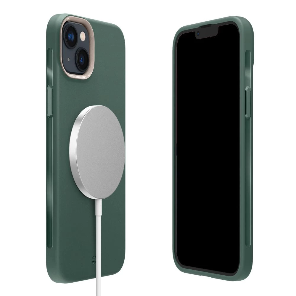 Apple iPhone 14 suojakuori vihreä SPIGEN CYRILL ULTRA Color Mag Magsafe