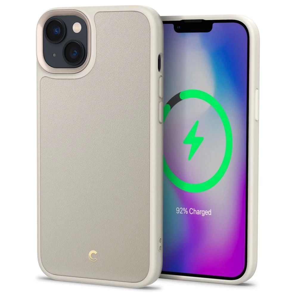 Apple iPhone 14 suojakuori norsunluun valkoinen SPIGEN CYRILL KAJUK MAG MAGSAFE