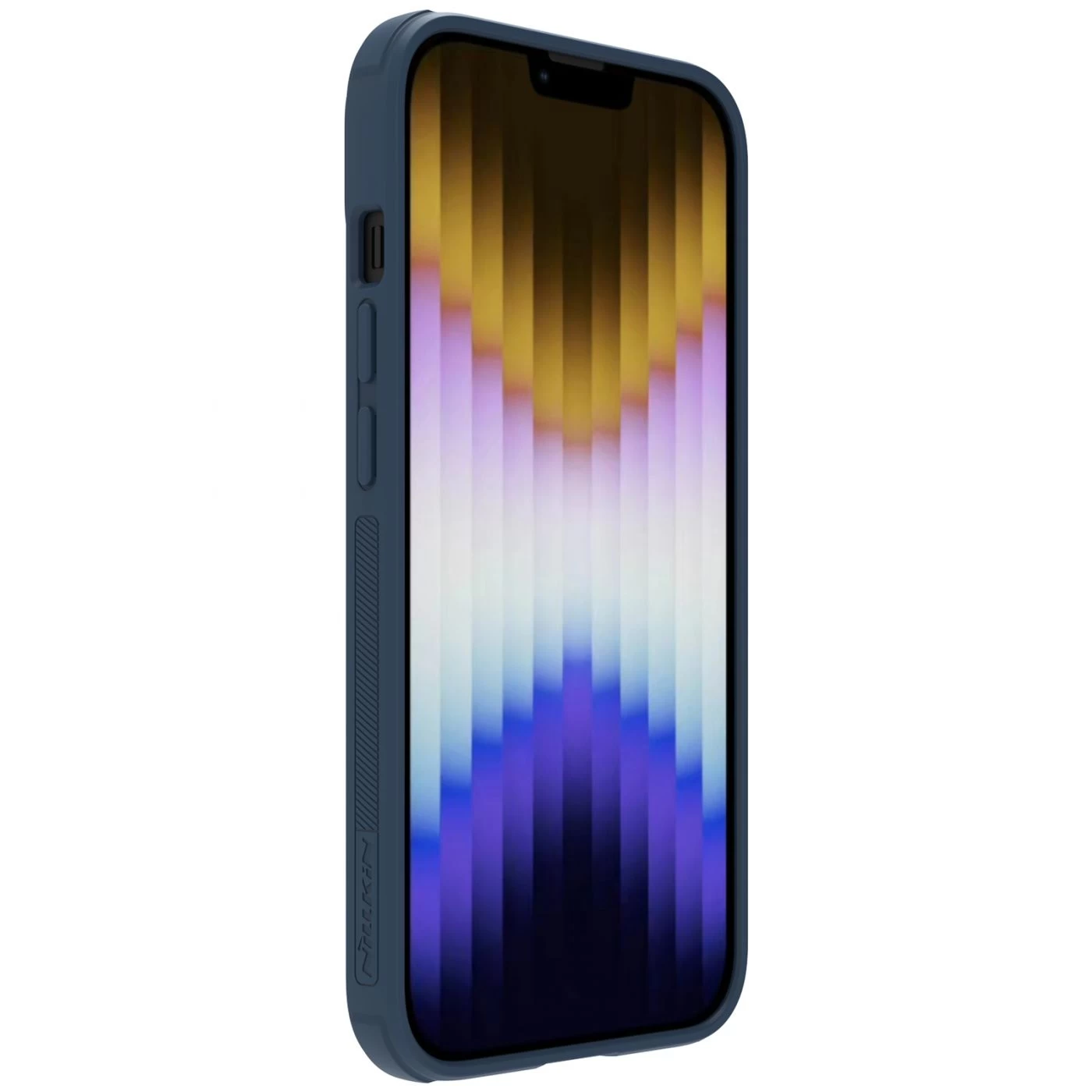 Apple iPhone 14 ümbris sinine Nillkin Textured  S