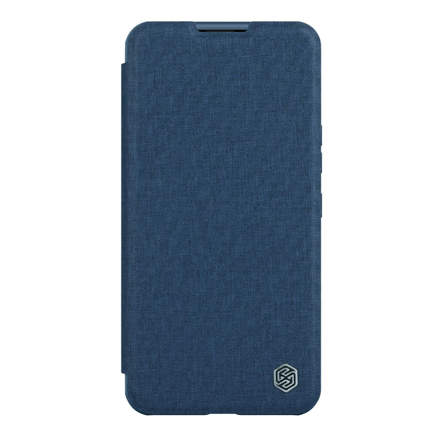 Apple iPhone 14 suojakotelo sininen Nillkin Qin Pro Leather (Cloth Version)