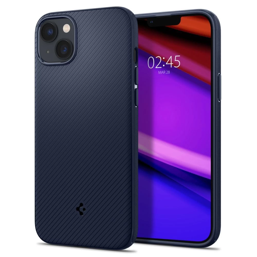 Apple iPhone 14 suojakuori sininen SPIGEN MAG ARMOR