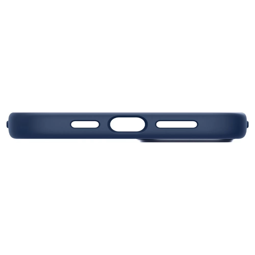 Apple iPhone 14 ümbris sinine SPIGEN SILICONE FIT MAG MAGSAFE