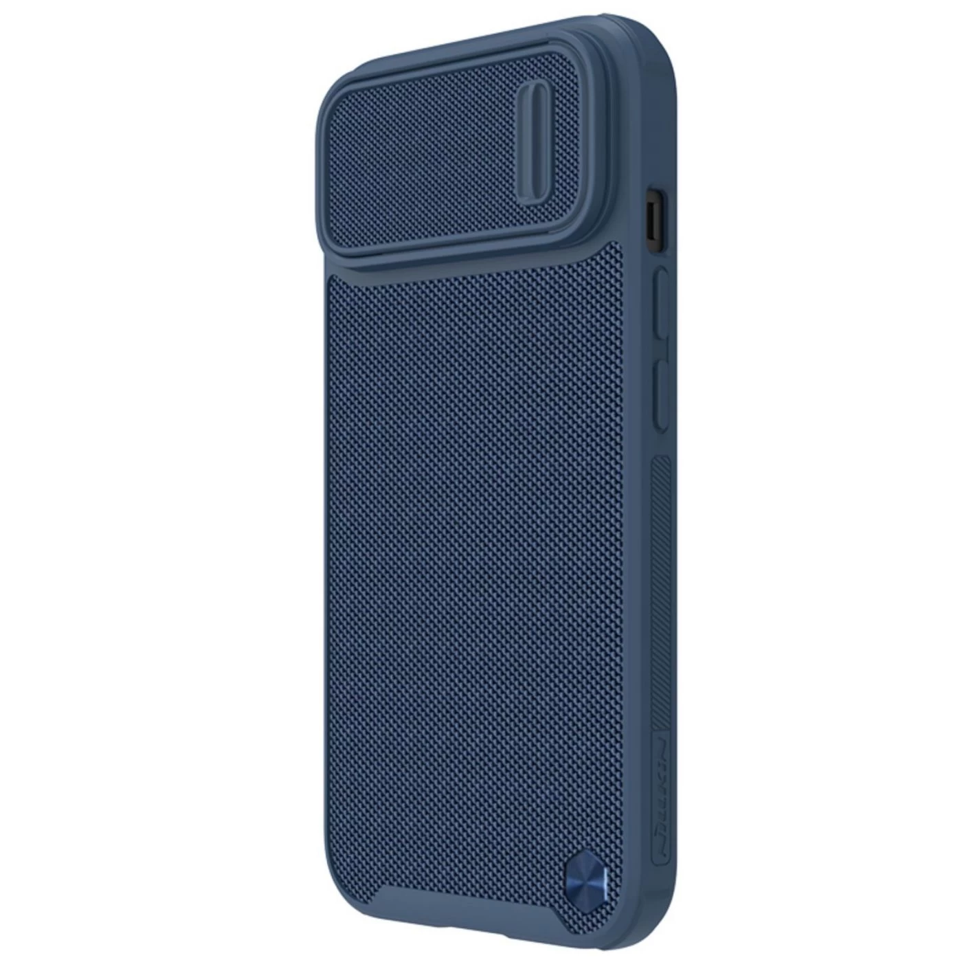 Apple iPhone 14 suojakuori sininen Nillkin Textured  S Magnetic