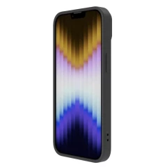 Apple iPhone 14 suojakuori musta Nillkin CamShield Silky Silicon