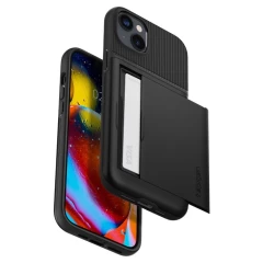 Apple iPhone 14 suojakuori musta SPIGEN SLIM ARMOR CS