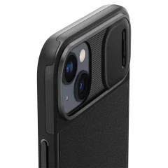 Apple iPhone 14 suojakuori musta SPIGEN OPTIK ARMOR MAG MAGSAFE
