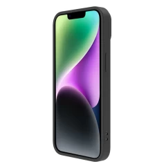 Apple iPhone 14 suojakuori musta Nillkin CamShield Silky Magnetic Silicon