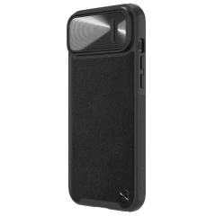 Apple iPhone 14 suojakuori musta NILLKIN CAMSHIELD LEATHER S