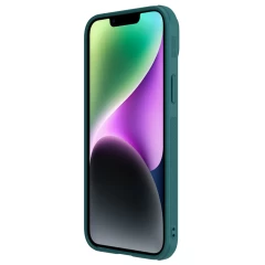 Apple iPhone 14 suojakuori vihreä NILLKIN CAMSHIELD LEATHER S