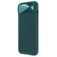 Apple iPhone 14 suojakuori vihreä NILLKIN CAMSHIELD LEATHER S
