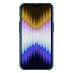 Apple iPhone 14 suojakuori sininen Nillkin Super Frosted Shield Magnetic