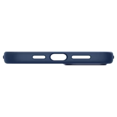 Apple iPhone 14 ümbris sinine SPIGEN SILICONE FIT MAG MAGSAFE