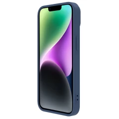 Apple iPhone 14 suojakuori sininen Nillkin CamShield Silky Magnetic Silicon