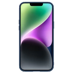 Apple iPhone 14 suojakuori sininen Nillkin CamShield Leather S Magnetic