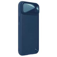 Apple iPhone 14 suojakuori sininen Nillkin CamShield Leather S Magnetic