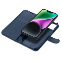 Apple iPhone 14 suojakotelo sininen SPIGEN WALLET S