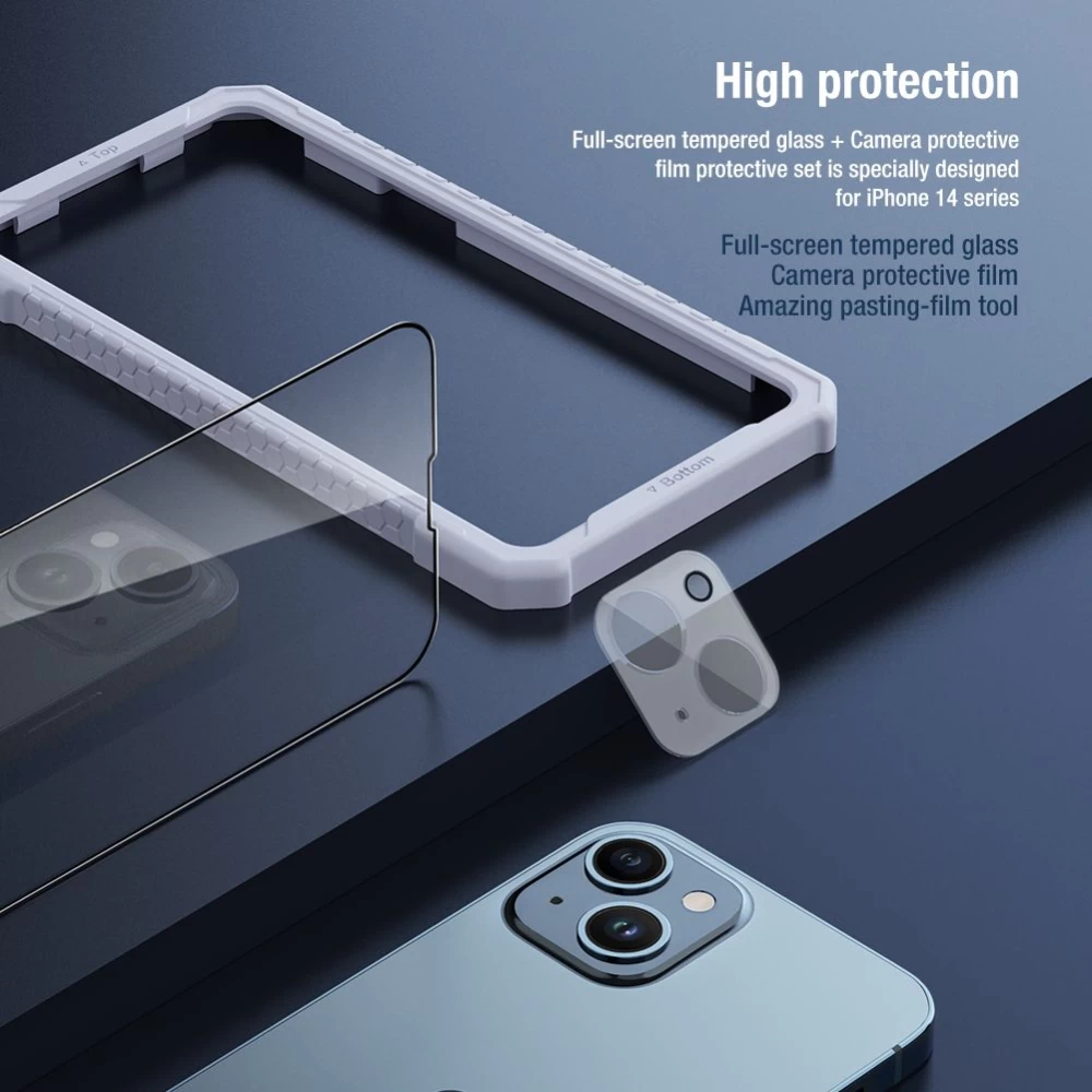 Apple iPhone 14 Plus apsauginis stiklas  Nillkin 2-in-1 HD
