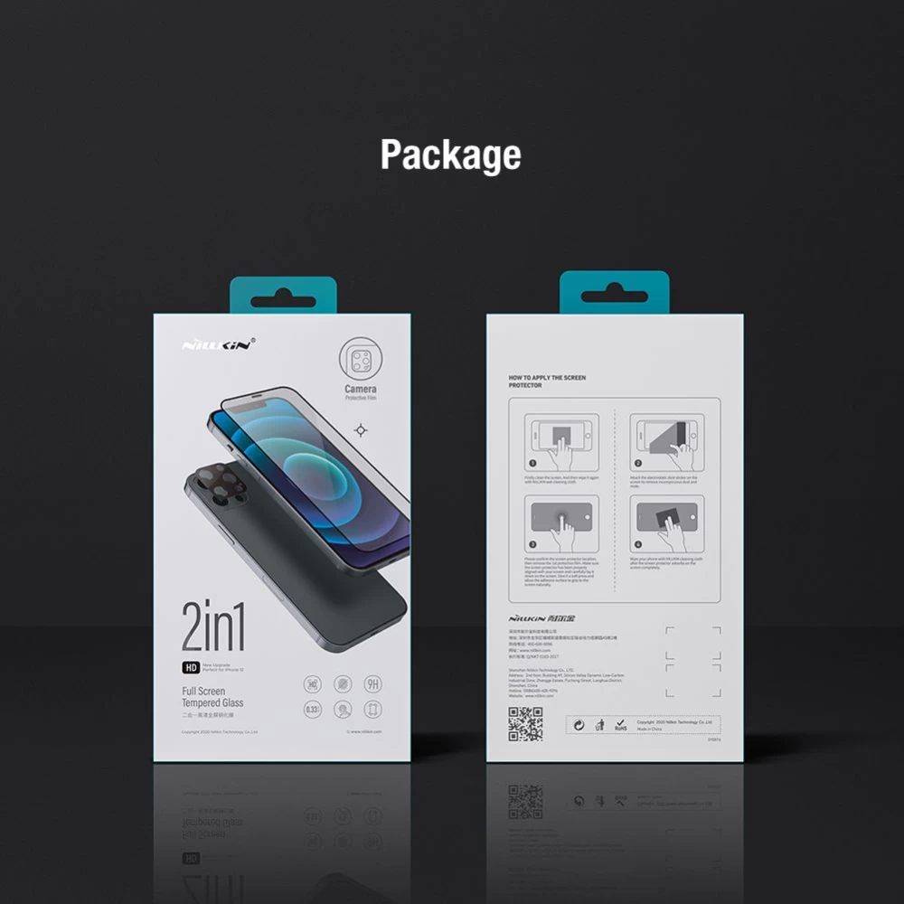 Apple iPhone 14 Plus apsauginis stiklas  Nillkin 2-in-1 HD
