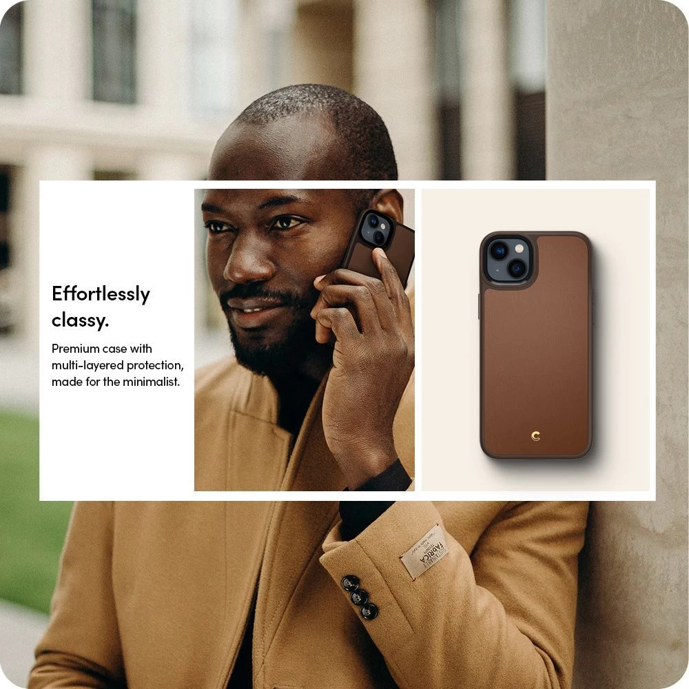 Apple iPhone 14 Plus suojakuori ruskea SPIGEN CYRILL KAJUK MAG MAGSAFE