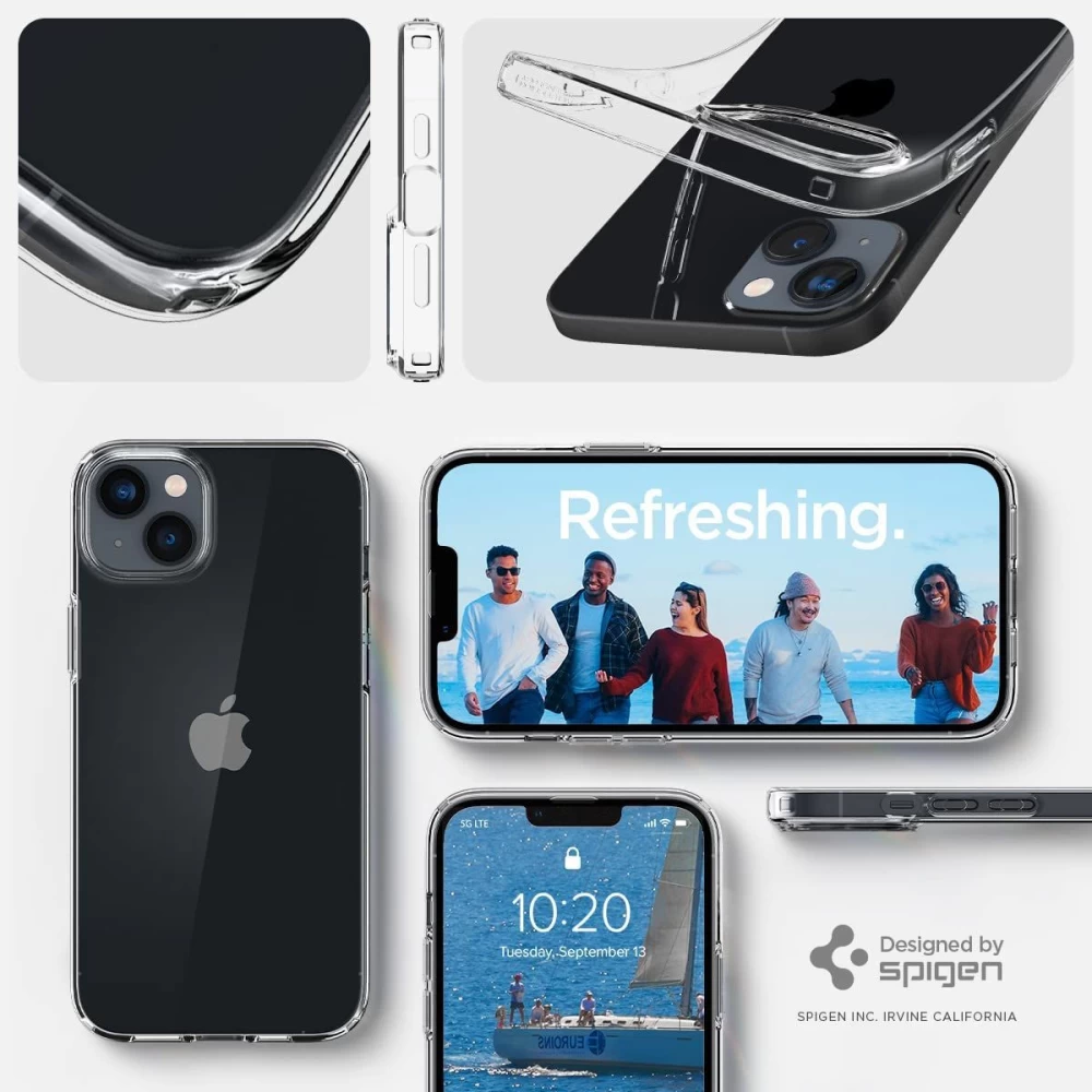 Apple iPhone 14 Plus case transparent SPIGEN LIQUID CRYSTAL