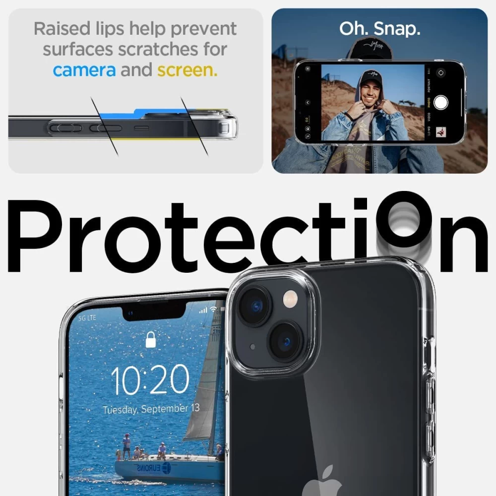 Apple iPhone 14 Plus case transparent SPIGEN LIQUID CRYSTAL