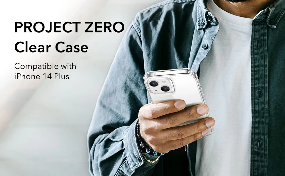 Apple iPhone 14 Plus suojakuori läpinäkyvä ESR PROJECT ZERO