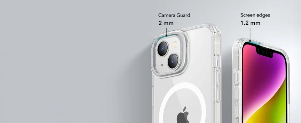 Apple iPhone 14 Plus suojakuori läpinäkyvä ESR CLASSIC KICKSTAND HALOLOCK MAGSAFE