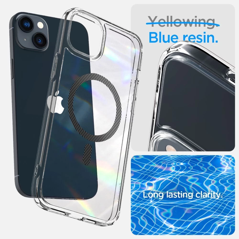Apple iPhone 14 Plus case transparent SPIGEN ULTRA HYBRID MAG MAGSAFE