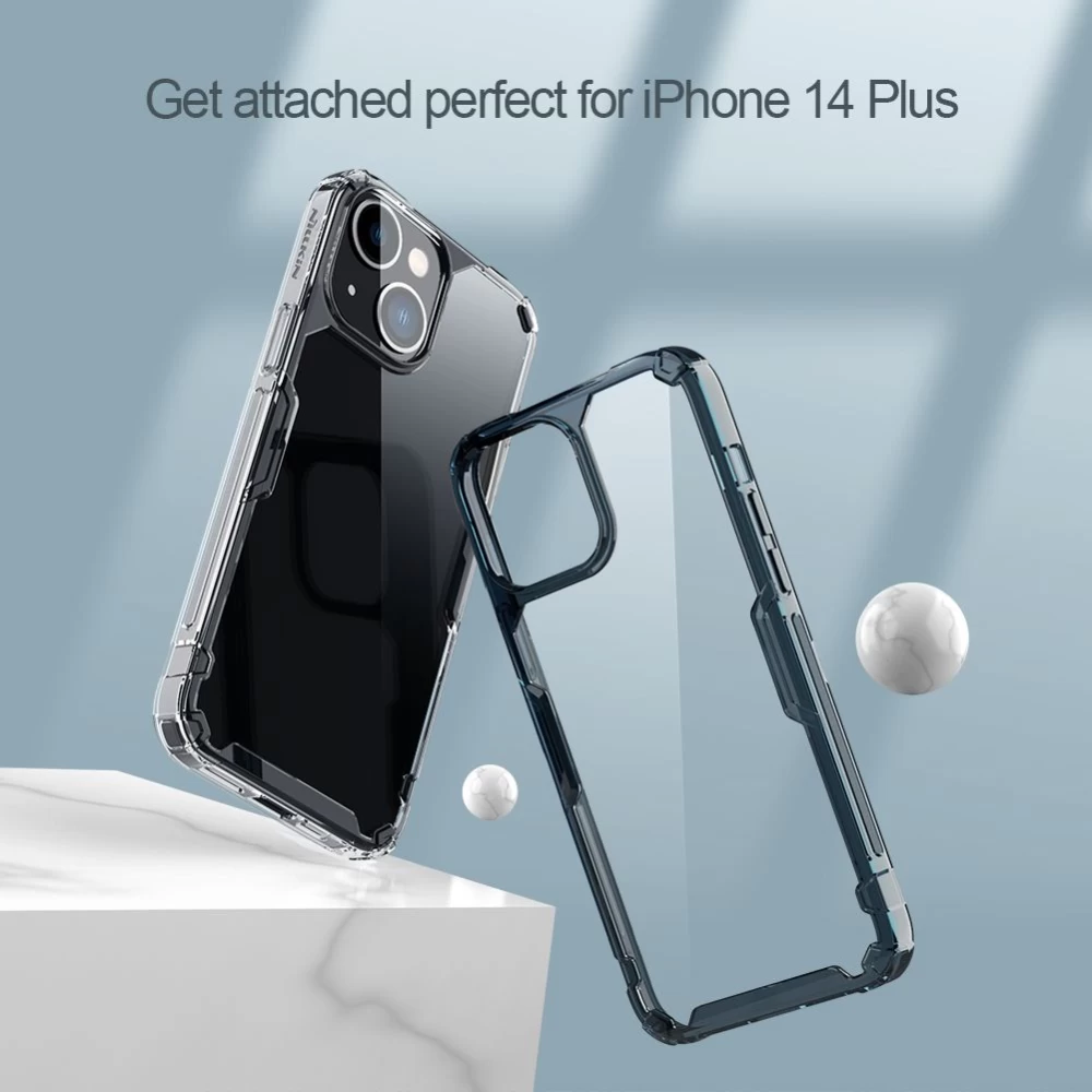 Apple iPhone 14 Plus case transparent Nillkin TPU Pro