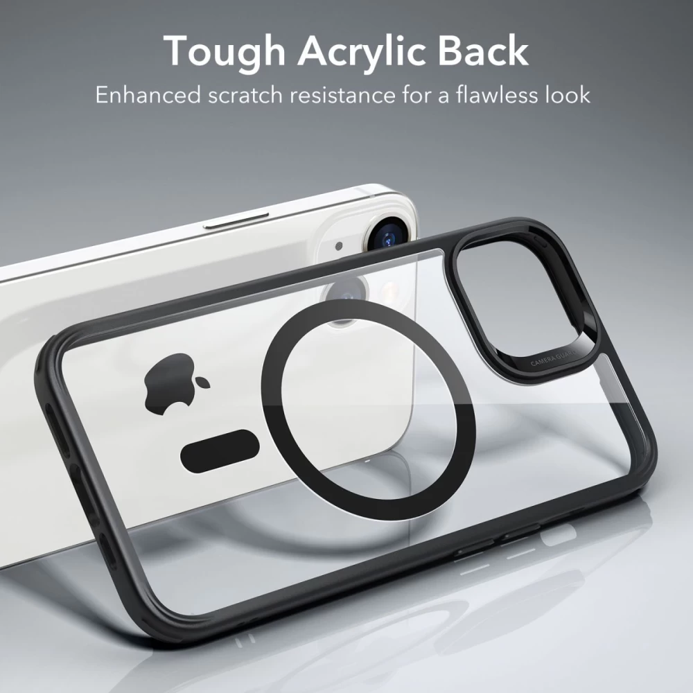 Apple iPhone 14 Plus case transparent gray ESR CH HALOLOCK MAGSAFE