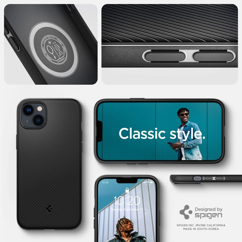 Apple iPhone 14 Plus suojakuori musta SPIGEN MAG ARMOR
