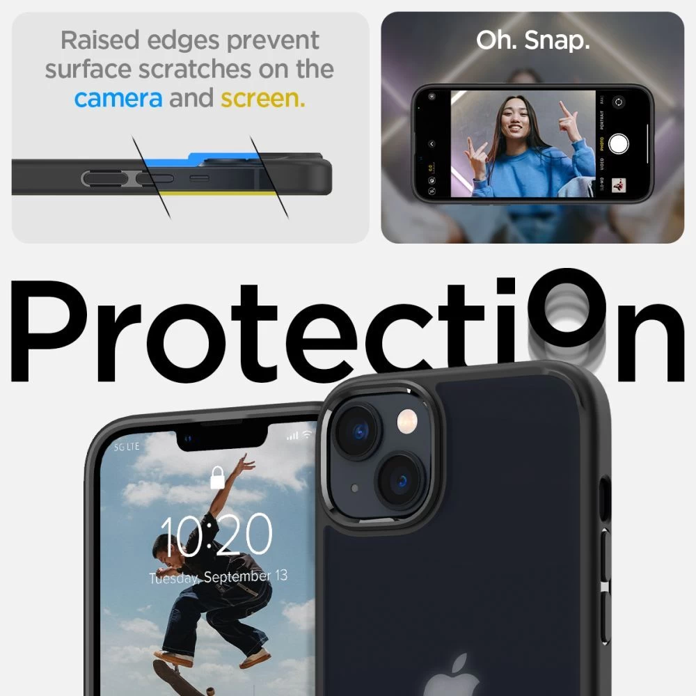 Apple iPhone 14 Plus suojakuori musta SPIGEN ULTRA HYBRID