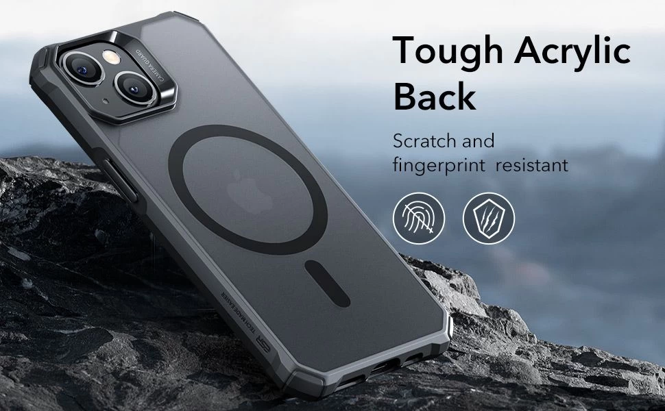 Apple iPhone 14 Plus suojakuori musta ESR AIR ARMOR HALOLOCK MAGSAFE
