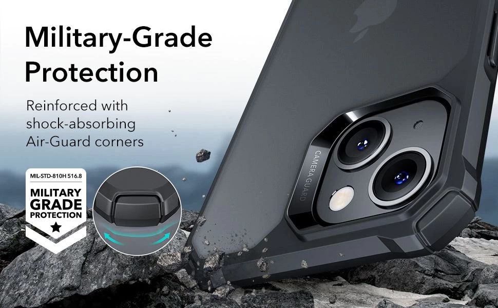 Apple iPhone 14 Plus suojakuori musta ESR AIR ARMOR