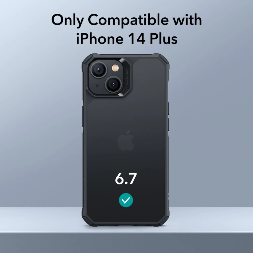 Apple iPhone 14 Plus suojakuori musta ESR AIR ARMOR