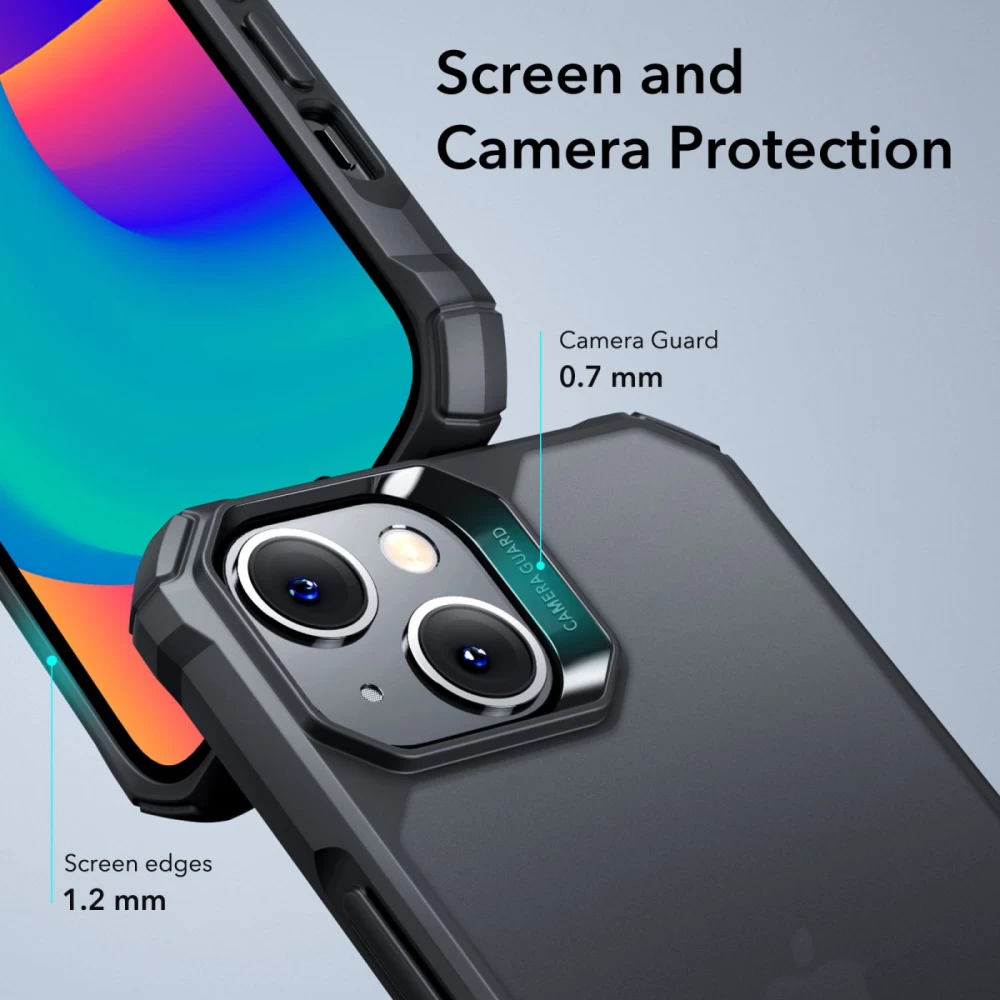 Apple iPhone 14 Plus suojakuori musta ESR AIR ARMOR