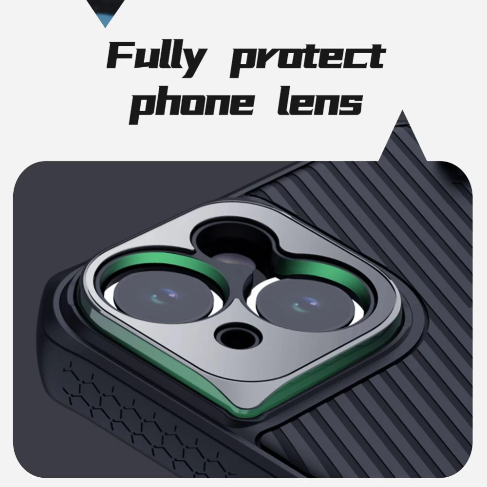 Apple iPhone 14 Plus suojakuori musta Nillkin Strap Magnetic