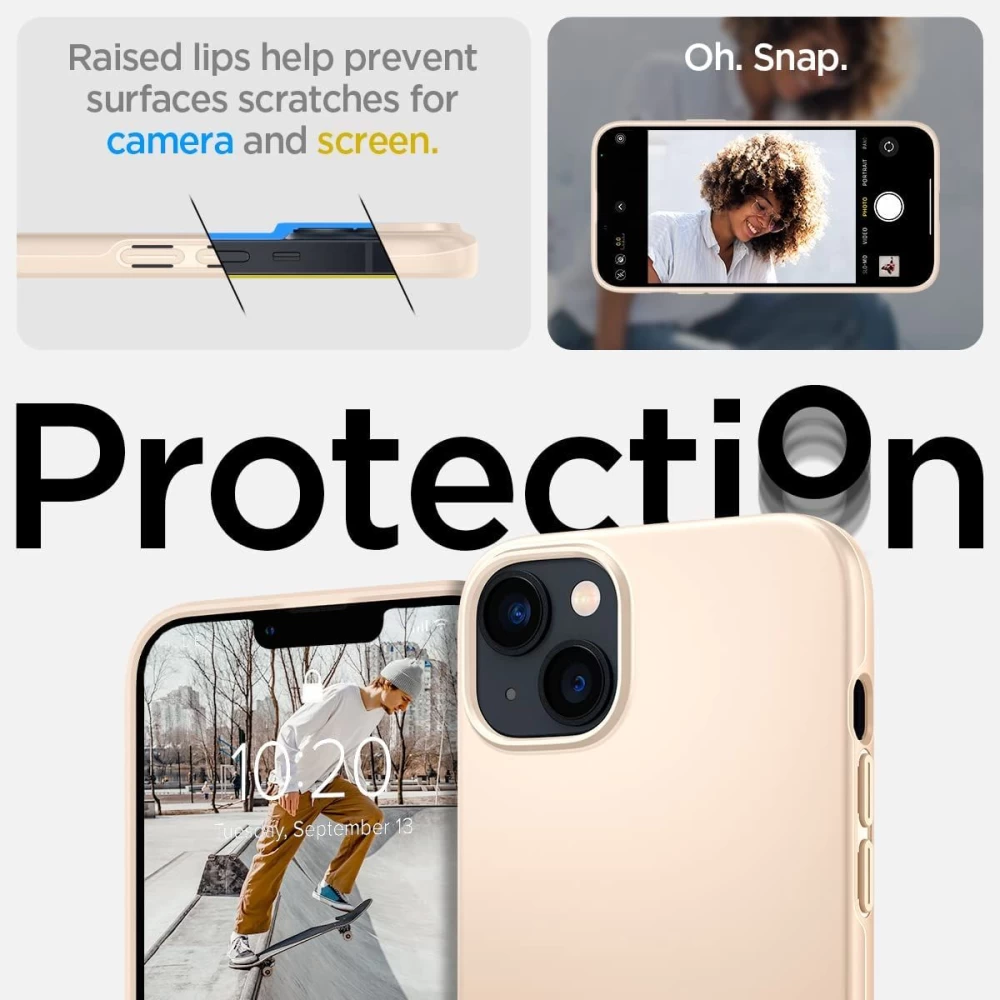 Apple iPhone 14 Plus ümbris valge SPIGEN THIN FIT