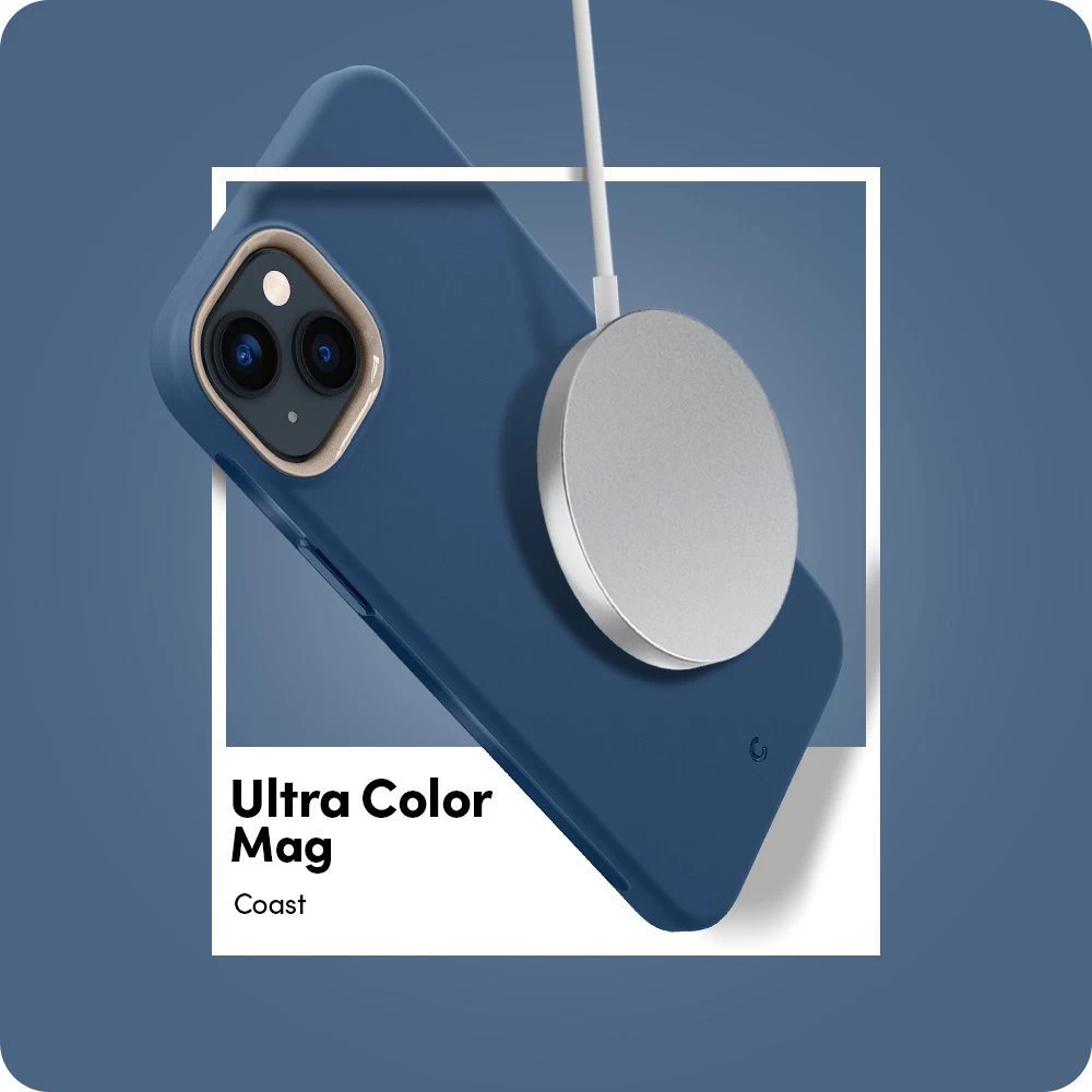 Apple iPhone 14 Plus suojakuori sininen SPIGEN CYRILL ULTRA Color Mag Magsafe