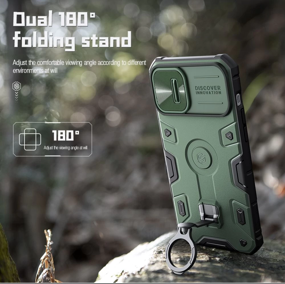 Apple iPhone 14 Plus ümbris sinine Nillkin CamShield Armor Pro