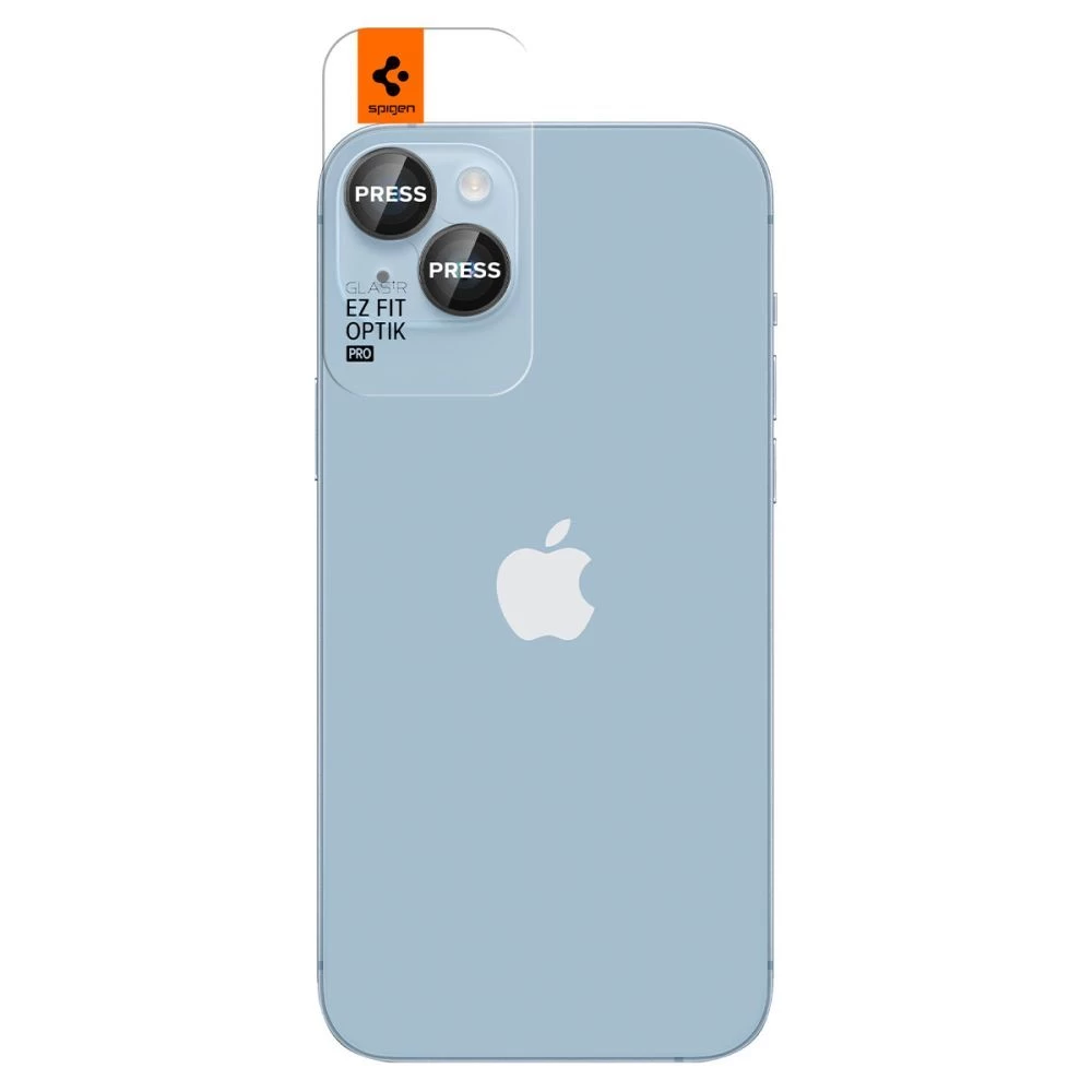 Apple iPhone 14 Plus apsauginis stiklas  SPIGEN OPTIK.TR EZ FIT CAMERA PROTECTOR (2-pack)