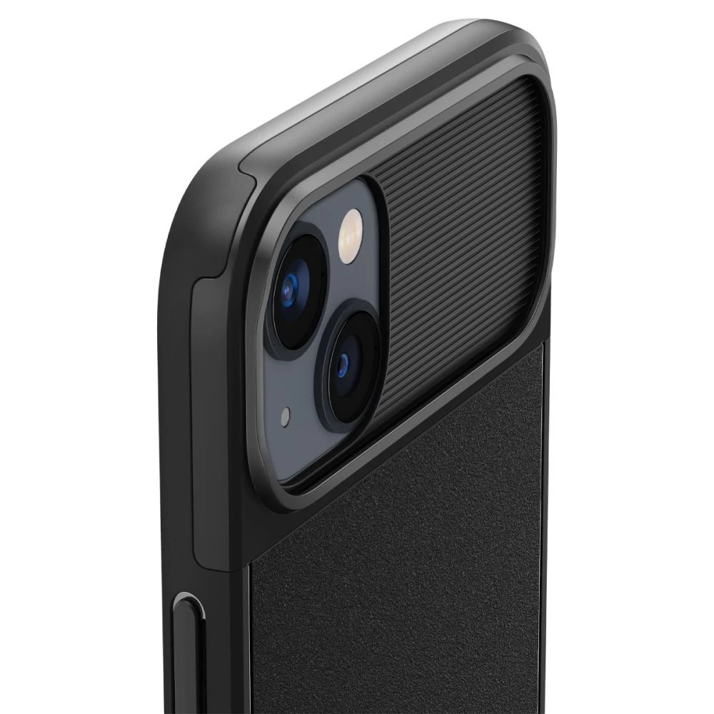 Apple iPhone 14 Plus suojakuori musta SPIGEN OPTIK ARMOR MAG MAGSAFE