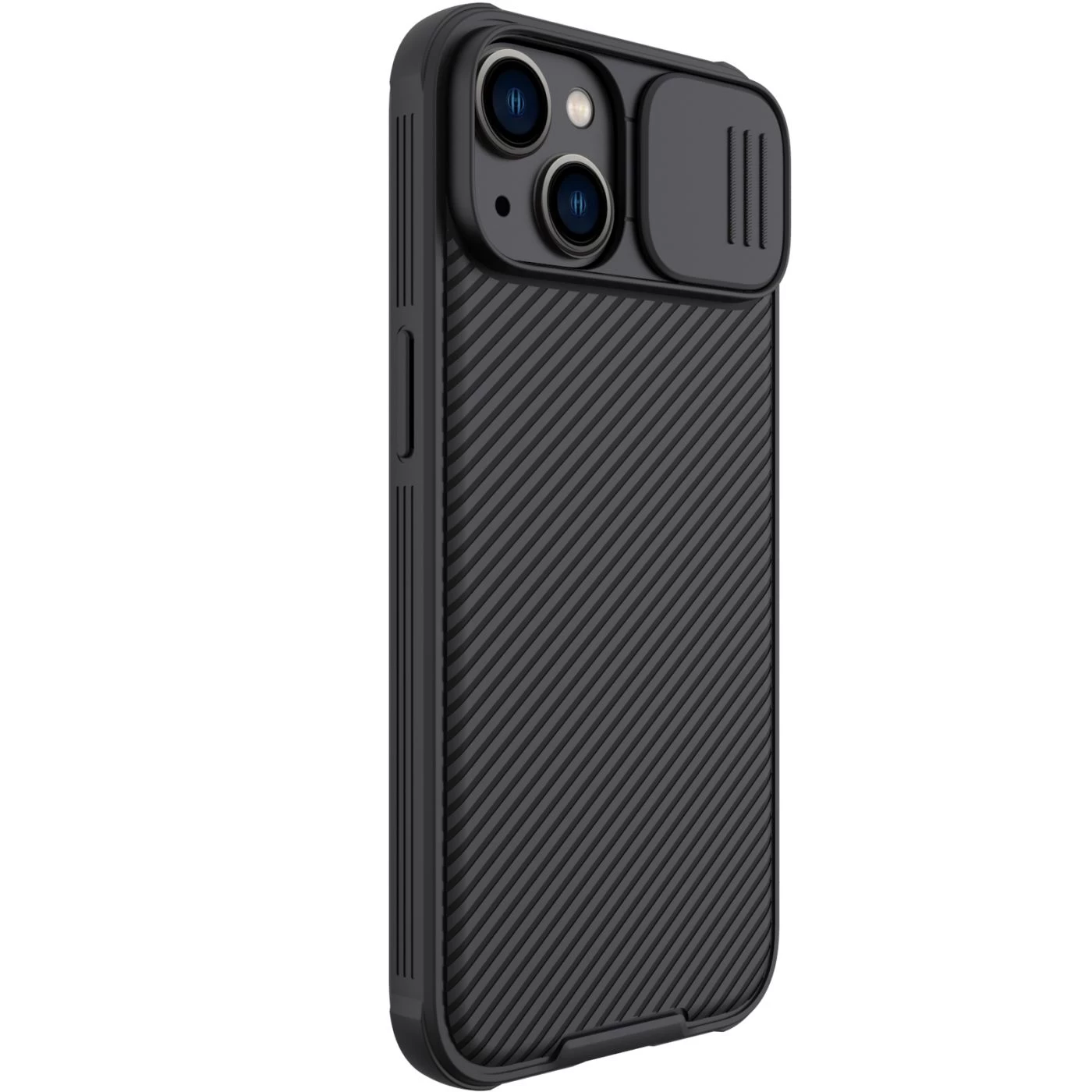 Apple iPhone 14 Plus suojakuori musta Nillkin CamShield Pro Magnetic