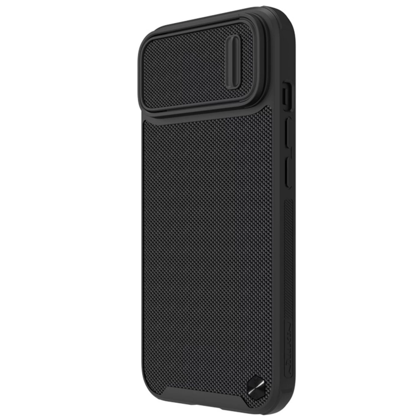 Apple iPhone 14 Plus suojakuori musta Nillkin Textured  S Magnetic