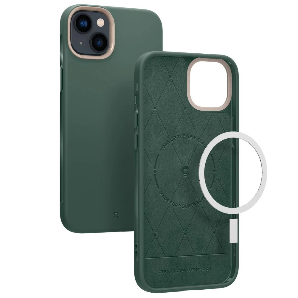Apple iPhone 14 Plus suojakuori vihreä SPIGEN CYRILL ULTRA Color Mag Magsafe
