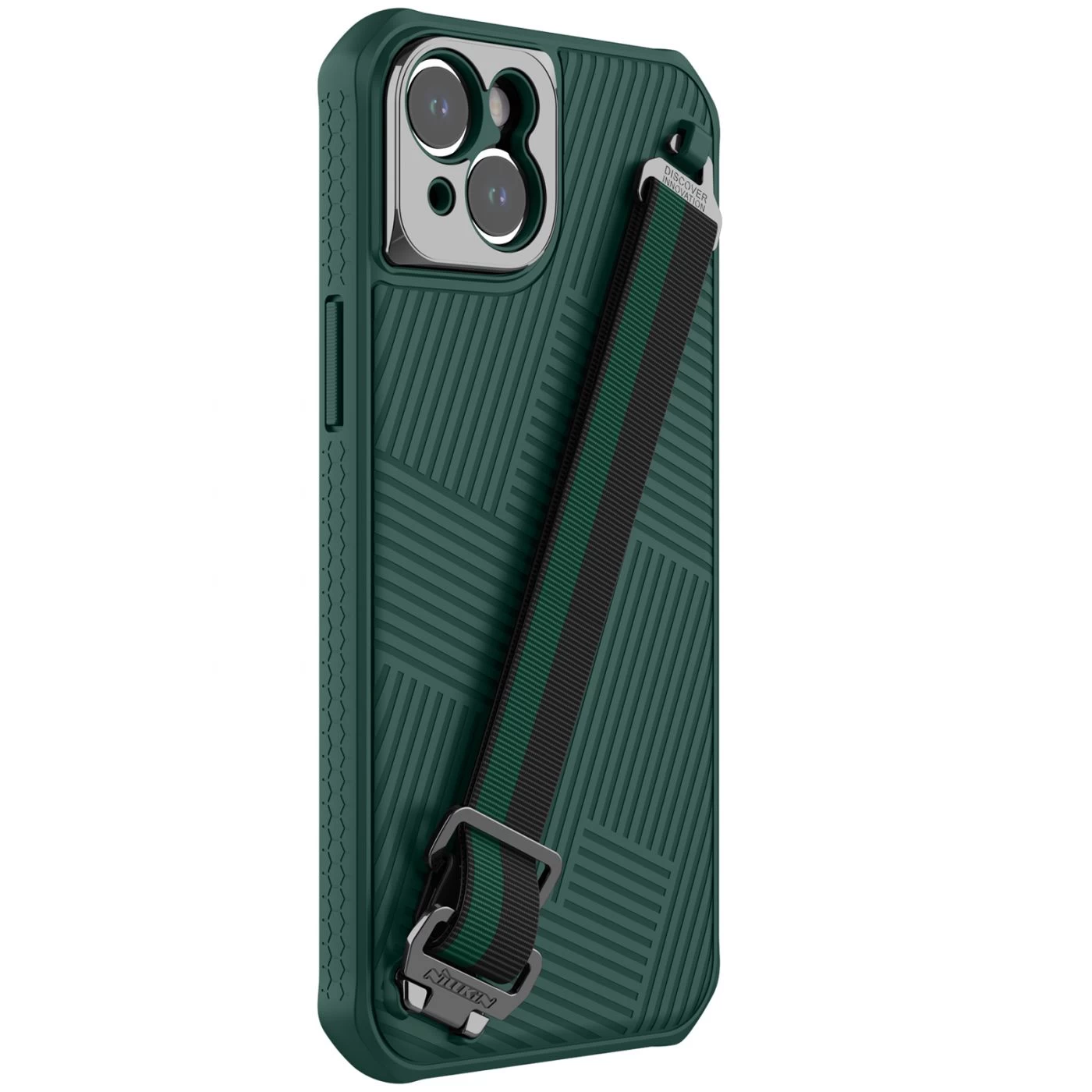 Apple iPhone 14 Plus suojakuori vihreä Nillkin Strap Magnetic