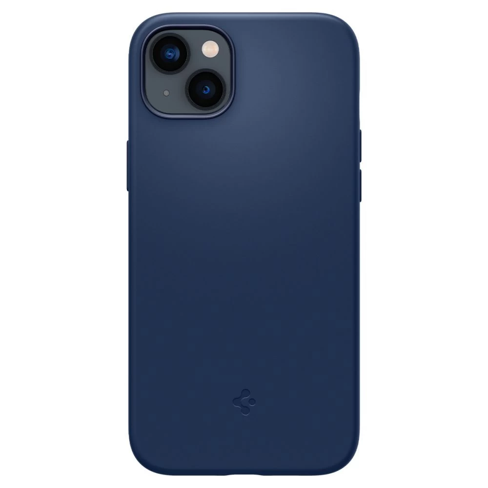 Apple iPhone 14 Plus suojakuori sininen SPIGEN SILICONE FIT MAG MAGSAFE