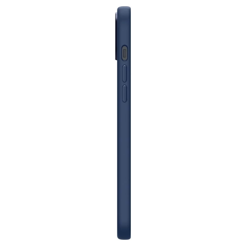 Apple iPhone 14 Plus suojakuori sininen SPIGEN SILICONE FIT MAG MAGSAFE
