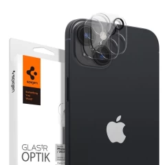 iPhone iPhone 14 Plus apsauginis stiklas SPIGEN OPTIK.TR CAMERA PROTECTOR Apple iPhone 14 Plus (2-pack)