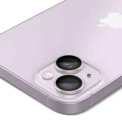 Apple iPhone 14 Plus apsauginis stiklas  SPIGEN OPTIK.TR EZ FIT CAMERA PROTECTOR (2-pack)